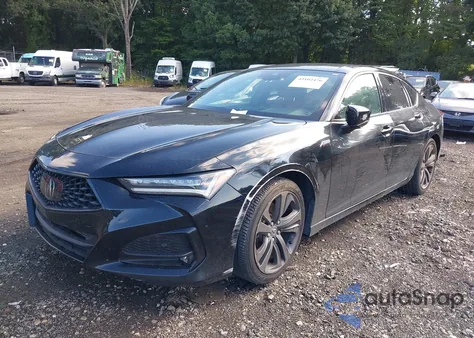 2021 Acura Tlx A-Spec Package from USA, damaged, VIN 19UUB5F53MA010499
